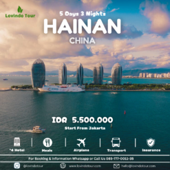 Paket Tour Hainan China 5 hari - Lovindo Tour | Group Tour, Private & MICE